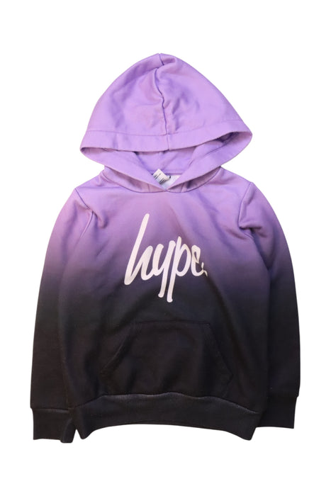 A Purple Hooded Sweatshirts from Just Hype in size 7Y for boy. (Front View)