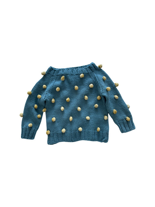A Green Knit Sweaters from Kalinka in size 6-12M for neutral. (Front View)