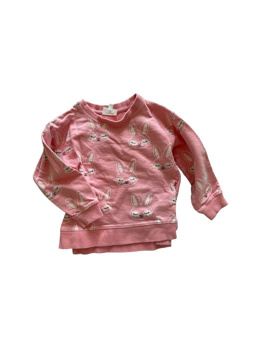 A Pink Crewneck Sweatshirts from Seed in size 3T for girl. (Front View)