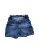 A Blue Shorts from Seraphine in size M for maternity. (Front View)