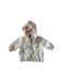 A Peach Lightweight Jackets from Moncler in size 3-6M for neutral. (Front View)