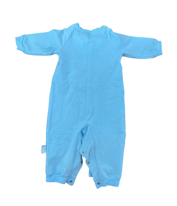 A Blue Onesies from Les Enphants in size 12-18M for boy. (Back View)