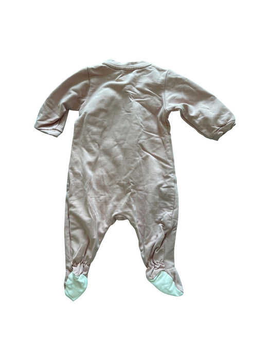 A Pink Onesies from Chicco in size 0-3M for neutral. (Back View)