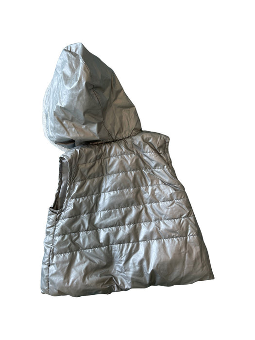 A Silver Outerwear Vests from Calvin Klein in size 12-18M for neutral. (Back View)