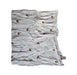 A White Blankets from Mothercare in size 0-3M for neutral. (Back View)