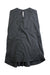 A Grey Sleeveless Dresses from In Good Company in size 3T for girl. (Back View)