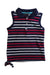 A Multicolour Sleeveless Polos from Nautica in size 5T for girl. (Front View)