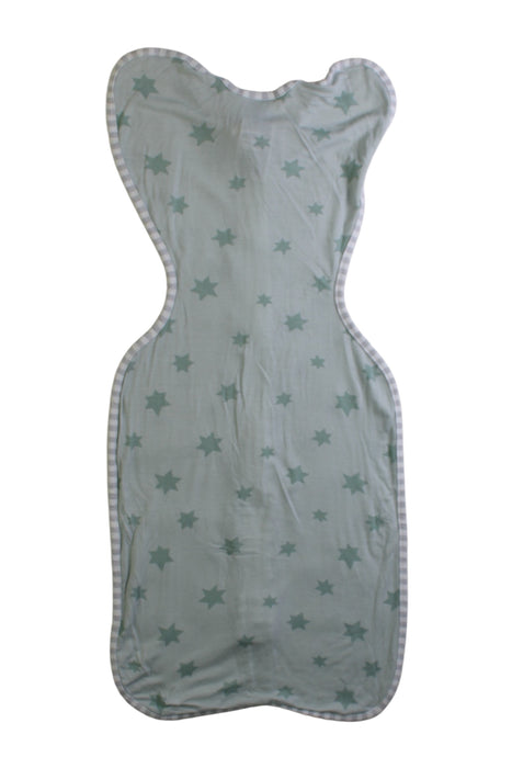 A Green Swaddles from Love To Dream in size 0-3M for boy. (Back View)