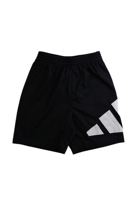 A Black Shorts from Adidas in size 5T for neutral. (Front View)