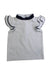 A White Short Sleeve Tops from Janie & Jack in size 3T for girl. (Front View)