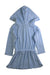 A Blue Bathrobes from Polo Ralph Lauren in size 3T for girl. (Back View)