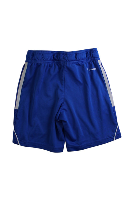 A Blue Active Shorts from Adidas in size 7Y for boy. (Back View)