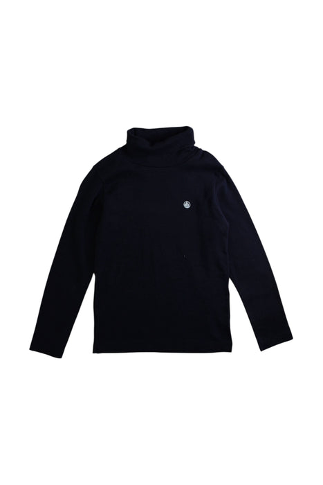 A Navy Long Sleeve Tops from Petit Bateau in size 6T for neutral. (Front View)