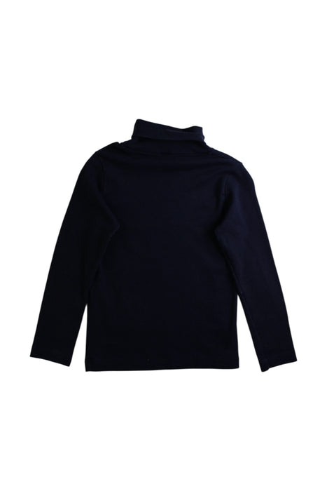 A Navy Long Sleeve Tops from Petit Bateau in size 6T for neutral. (Back View)