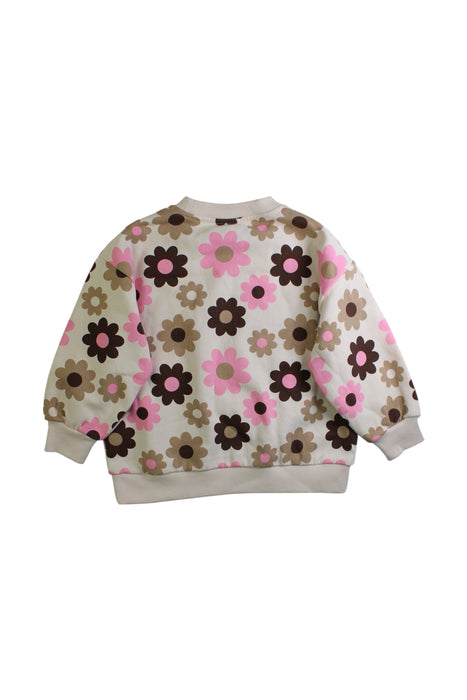 A Multicolour Crewneck Sweatshirts from Seed in size 4T for girl. (Back View)