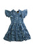 A Blue Sleeveless Dresses from Polo Ralph Lauren in size 3T for girl. (Front View)