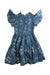 A Blue Sleeveless Dresses from Polo Ralph Lauren in size 3T for girl. (Back View)