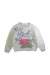 A White Crewneck Sweatshirts from Billieblush in size 4T for girl. (Front View)