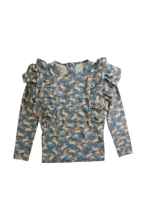 A Multicolour Rash Guards from Konges Sløjd in size 3T for girl. (Front View)