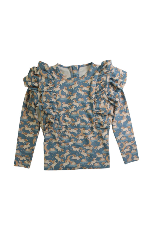 A Multicolour Rash Guards from Konges Sløjd in size 3T for girl. (Front View)