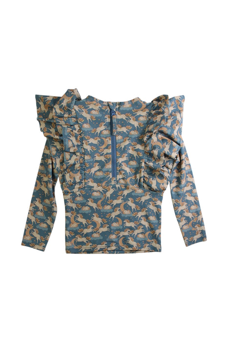 A Multicolour Rash Guards from Konges Sløjd in size 3T for girl. (Back View)