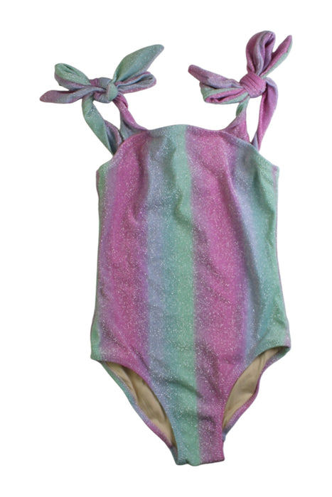 A Multicolour Swimsuits from Shade Critters in size 6T for girl. (Front View)