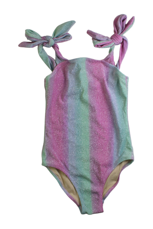 A Multicolour Swimsuits from Shade Critters in size 6T for girl. (Front View)