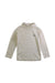 A Ivory Long Sleeve Tops from Petit Bateau in size 3T for neutral. (Front View)