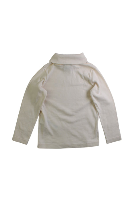A Ivory Long Sleeve Tops from Petit Bateau in size 3T for neutral. (Back View)