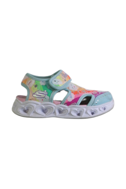 A Multicolour Sandals from Skechers in size 3T for girl. (Front View)