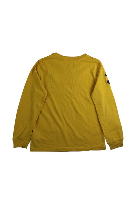 A Yellow Long Sleeve T Shirts from Polo Ralph Lauren in size 6T for boy. (Back View)