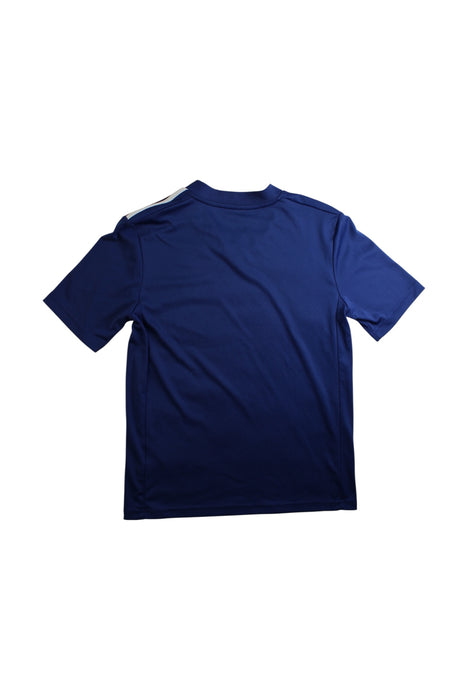 A Blue Active Tops from Adidas in size 12Y for boy. (Back View)