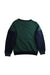 A Green Crewneck Sweatshirts from Petit Bateau in size 10Y for boy. (Back View)