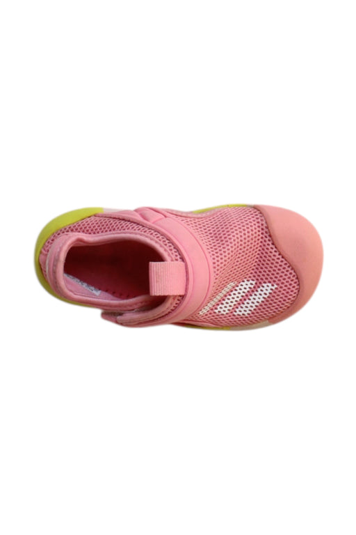 A Pink Aqua Shoes from Adidas in size 3T for neutral. (Front View)