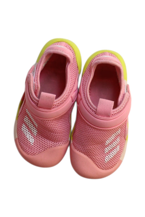 A Pink Aqua Shoes from Adidas in size 3T for neutral. (Back View)