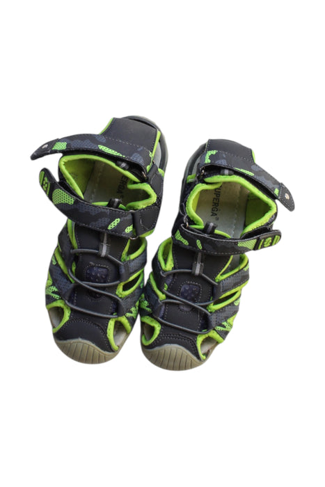 A Multicolour Sandals from Superga in size 7Y for neutral. (Back View)