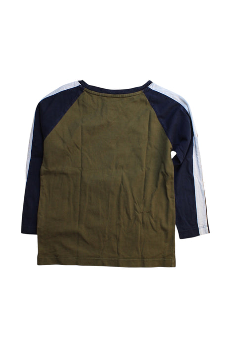A Multicolour Long Sleeve T Shirts from Petit Bateau in size 6T for boy. (Back View)