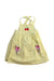 A Yellow Sleeveless Dresses from Boden in size 18-24M for girl. (Front View)