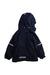 A Navy Puffer/Quilted Coats & Outerwear from Polarn O. Pyret in size 6T for neutral. (Back View)