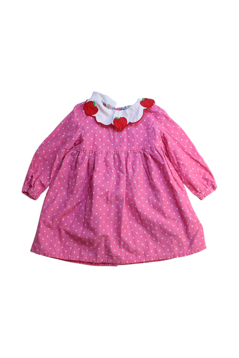 A Pink Long Sleeve Dresses from Boden in size 18-24M for girl. (Front View)