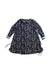 A Multicolor Long Sleeve Dresses from Petit Bateau in size 6-12M for girl. (Front View)