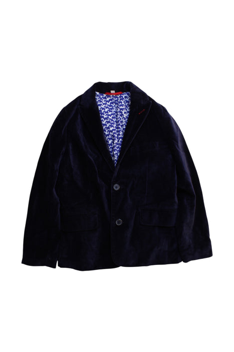 A Navy Blazers from Boden in size 9Y for boy. (Front View)