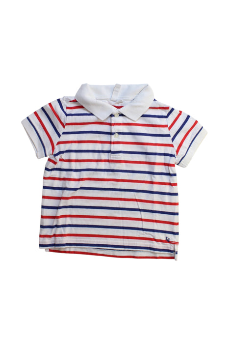 A Multicolour Short Sleeve Polos from Janie & Jack in size 3T for neutral. (Front View)