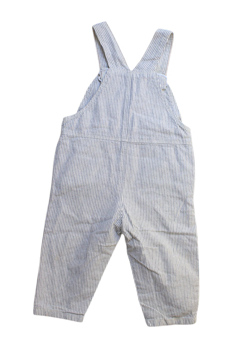 A Blue Long Overalls from La Compagnie des Petits in size 6-12M for neutral. (Back View)