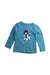 A Blue Long Sleeve T Shirts from Janie & Jack in size 3T for neutral. (Front View)