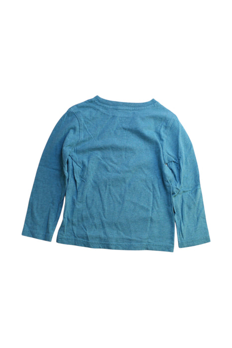 A Blue Long Sleeve T Shirts from Janie & Jack in size 3T for neutral. (Back View)