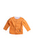 A Orange Cardigans from La Compagnie des Petits in size 12-18M for girl. (Front View)