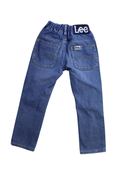 A Blue Jeans from Lee in size 4T for neutral. (Back View)