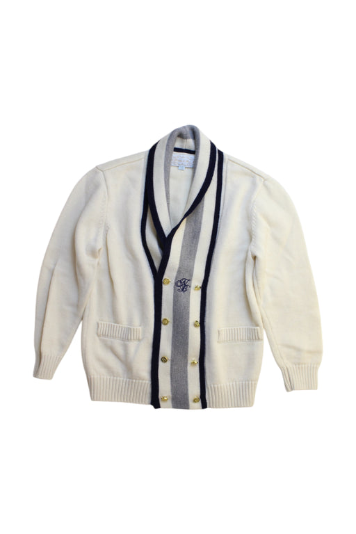 A White Cardigans from Nicholas & Bears in size 4T for boy. (Front View)