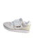 A White Sneakers from New Balance in size 6T for neutral. (Front View)